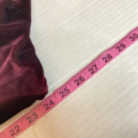 Delicates robe womens SZL maroon vintage grandmacore embroidered soft Y2K - Picture 6 of 9